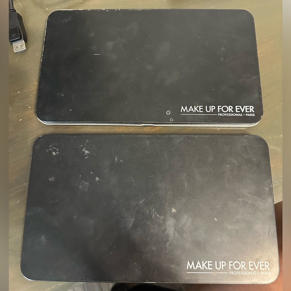 MUFE make up for ever XL PRO PALETTES filled with eyeshadows